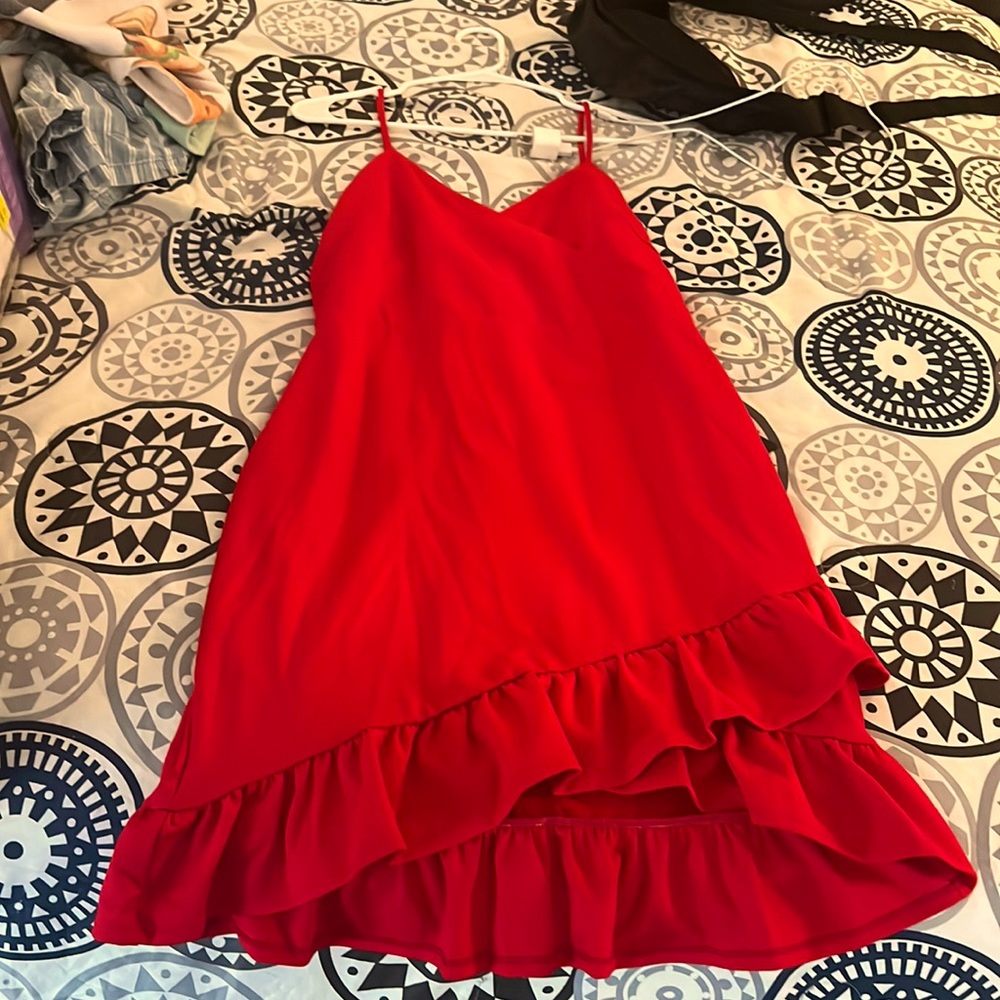 Lulus “Sealed with a kiss” dress.